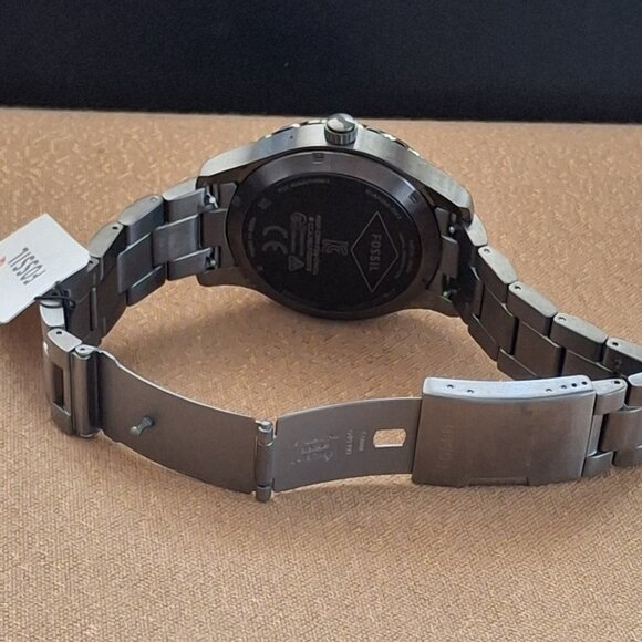 FOSSIL Q Marshal Gen 2 Smartwatch Smoke Gunmetal Stainless Steel 45mm FTW2108 - Picture 12 of 16